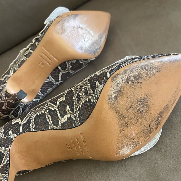 Isabel marant snakeskin pumps size 38 - Picture 4 of 5